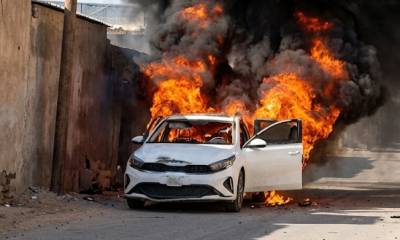حسم التكهنات حول حريق سيارة في عندان: تماس كهربائي وراء الحادث وتأكيد عدم وجود شبهة جنائية