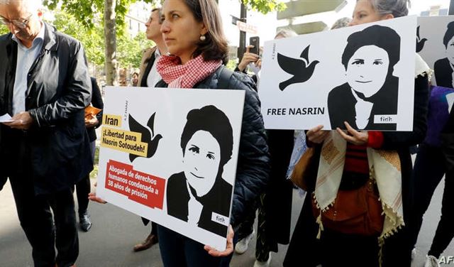 إيران تُنكّل بمحامية حقوق المرأة