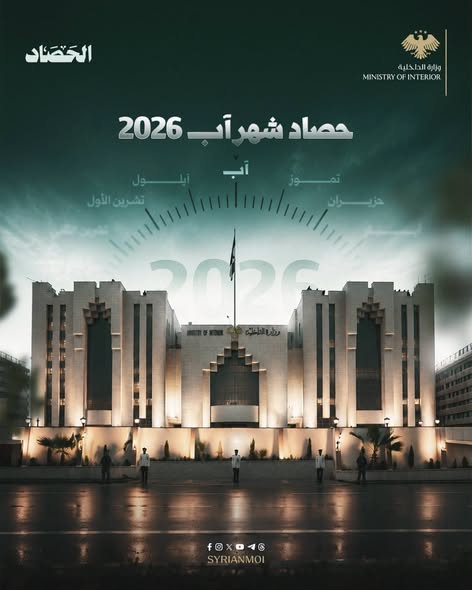 وزارة الداخلية تعلن حصاد شهر آب: ضربات موجعة لشباك التهريب وأكثر من مليون خدمة مدنية للمواطنين