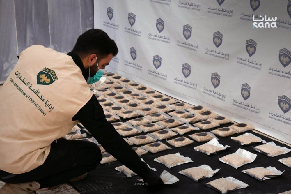 إحباط تهريب 225 ألف حبة كبتاغون قادمة من لبنان إلى ريف دمشق