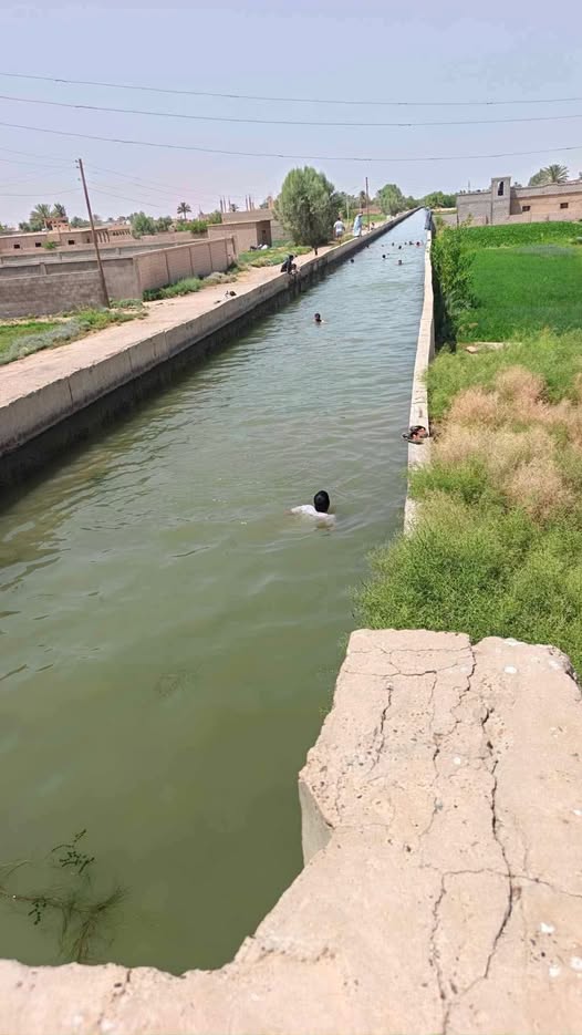 رحيل الشاب جبريل صالح المخلف العتر غرقاً في قناة ريّ المجاودة